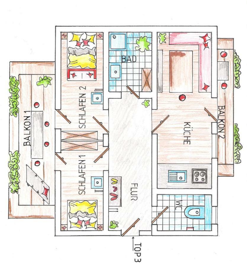 Apartment Theresia Schwendau Exteriér fotografie